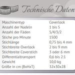 BABY LOCK - desire3 - Coverlock und 4 Jahre Garantie