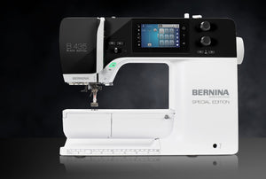 BERNINA 435 Black - Sonderedition  – Eleganz in Schwarz - 4 Jahre Garantie