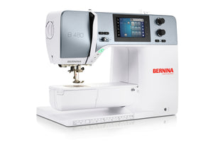 BERNINA B 480 - große Nähmaschine mit großem Anschiebetisch und Kniehebel